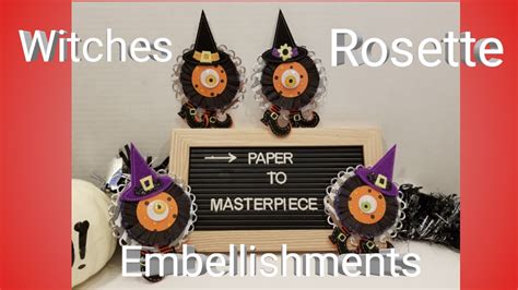 Twirling witch embellishment